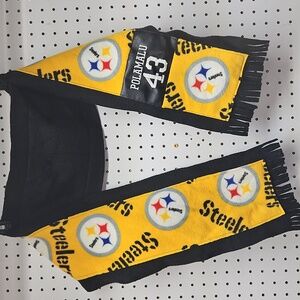 Vintage Pittsburgh Steelers POLAMALU #43  Scarf 61"long